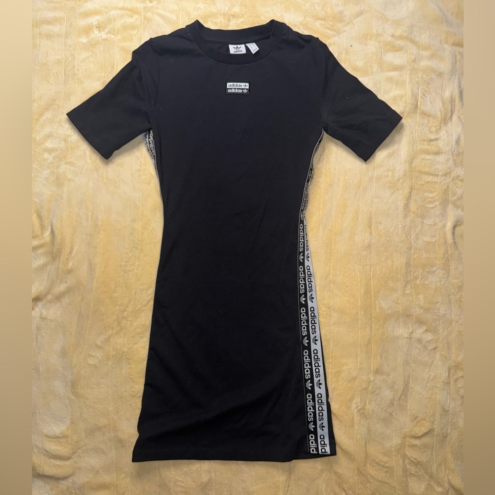 Adidas Black Crewneck Top
